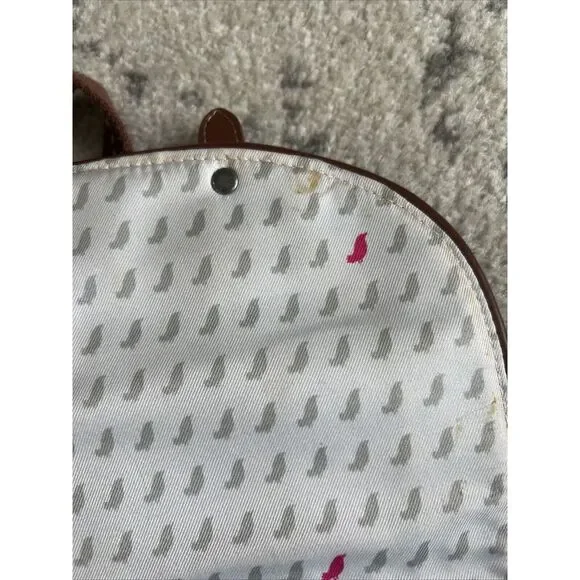 Sakroots Backpack Artist's Circle Blue Floral Embroidered Saddle Bag Purse - Picture 10 of 14